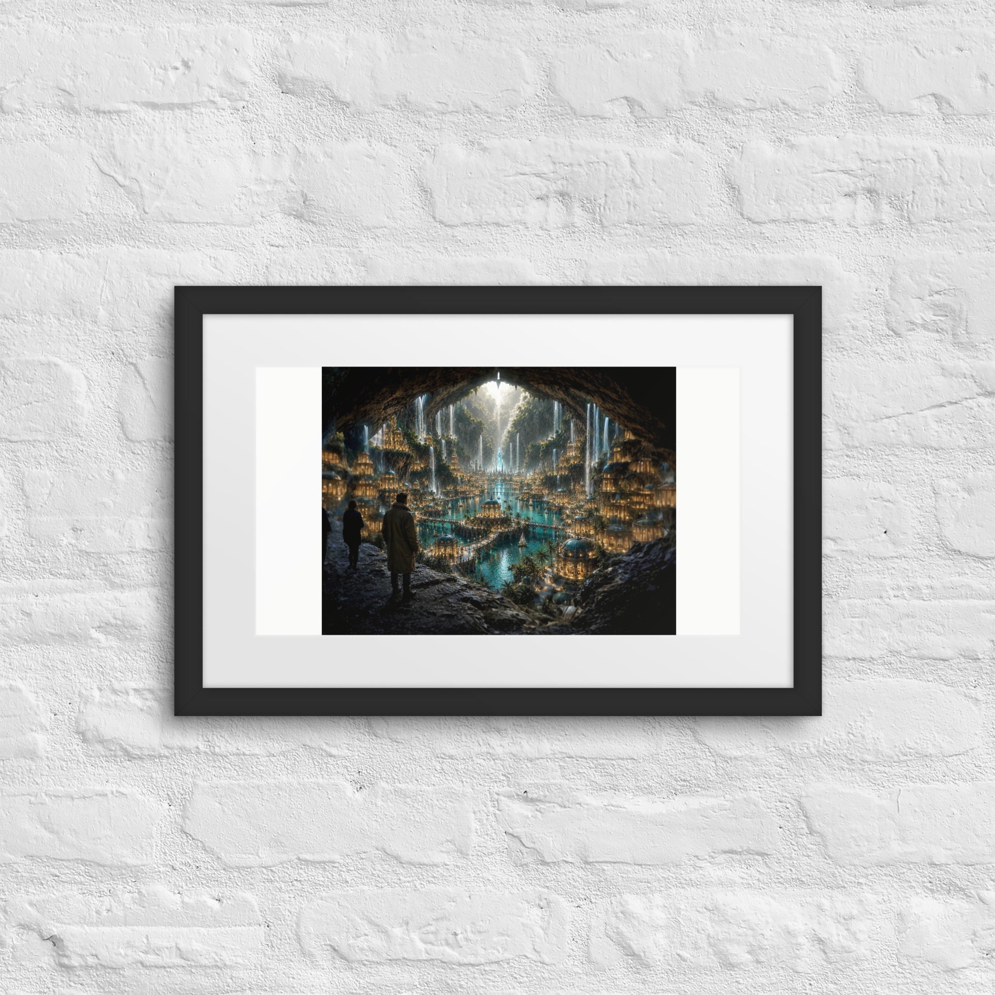 Beneath Antarctica Framed Photo - AETHERION GALLERY