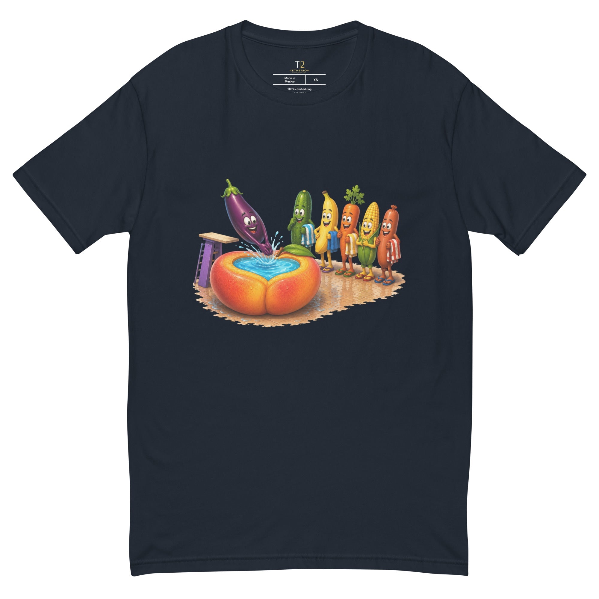 Dive Right In - Men's Premium Fitted T-Shirt - AETHERION GALLERY