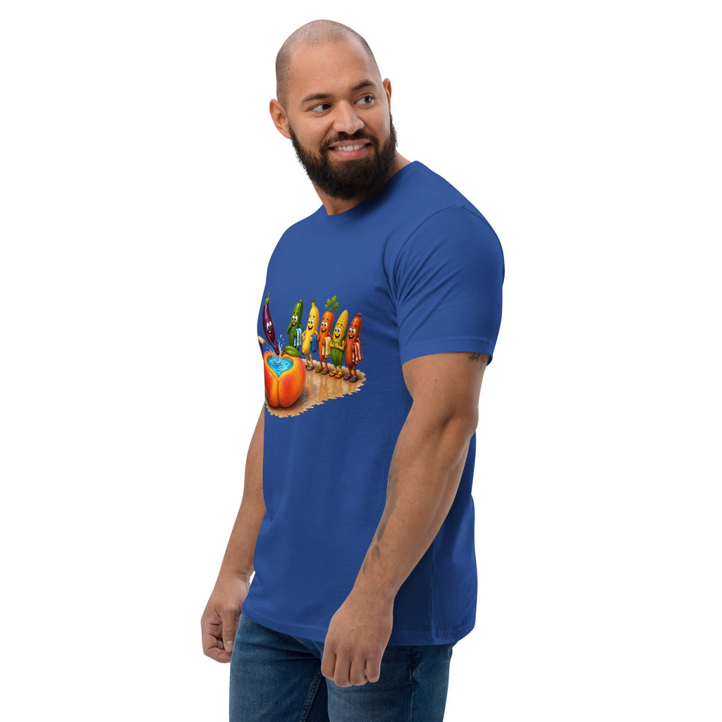Dive Right In - Men's Premium Fitted T-Shirt - AETHERION GALLERY