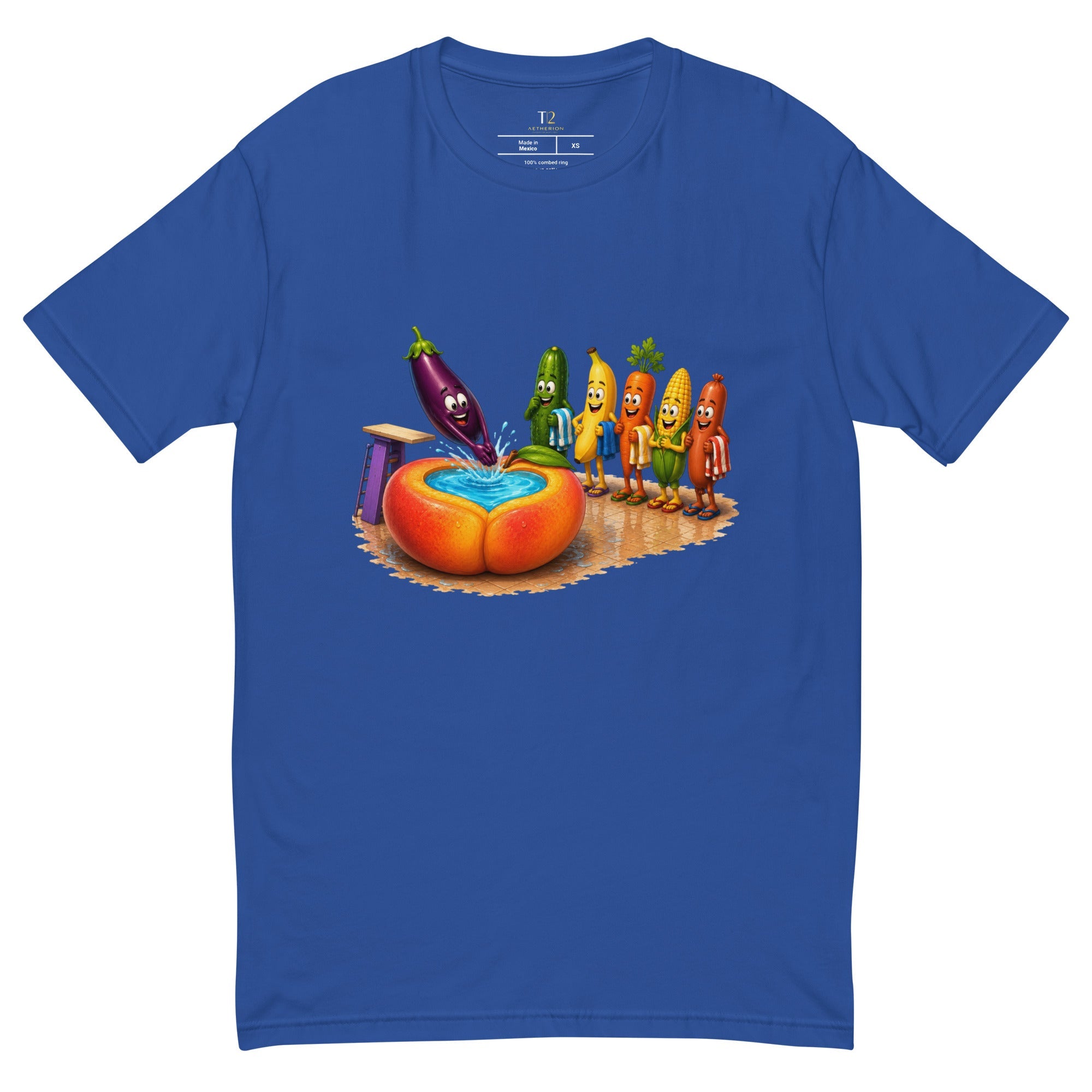 Dive Right In - Men's Premium Fitted T-Shirt - AETHERION GALLERY