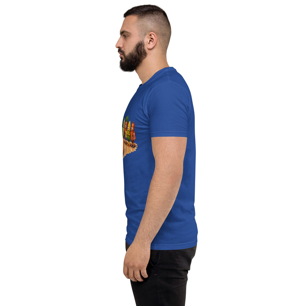 Dive Right In - Men's Premium Fitted T-Shirt - AETHERION GALLERY
