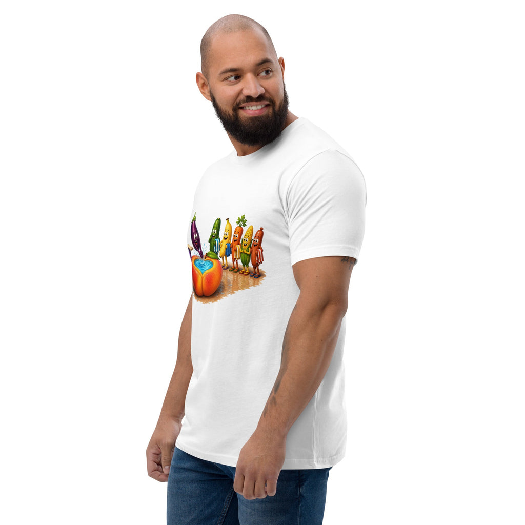 Dive Right In - Men's Premium Fitted T-Shirt - AETHERION GALLERY