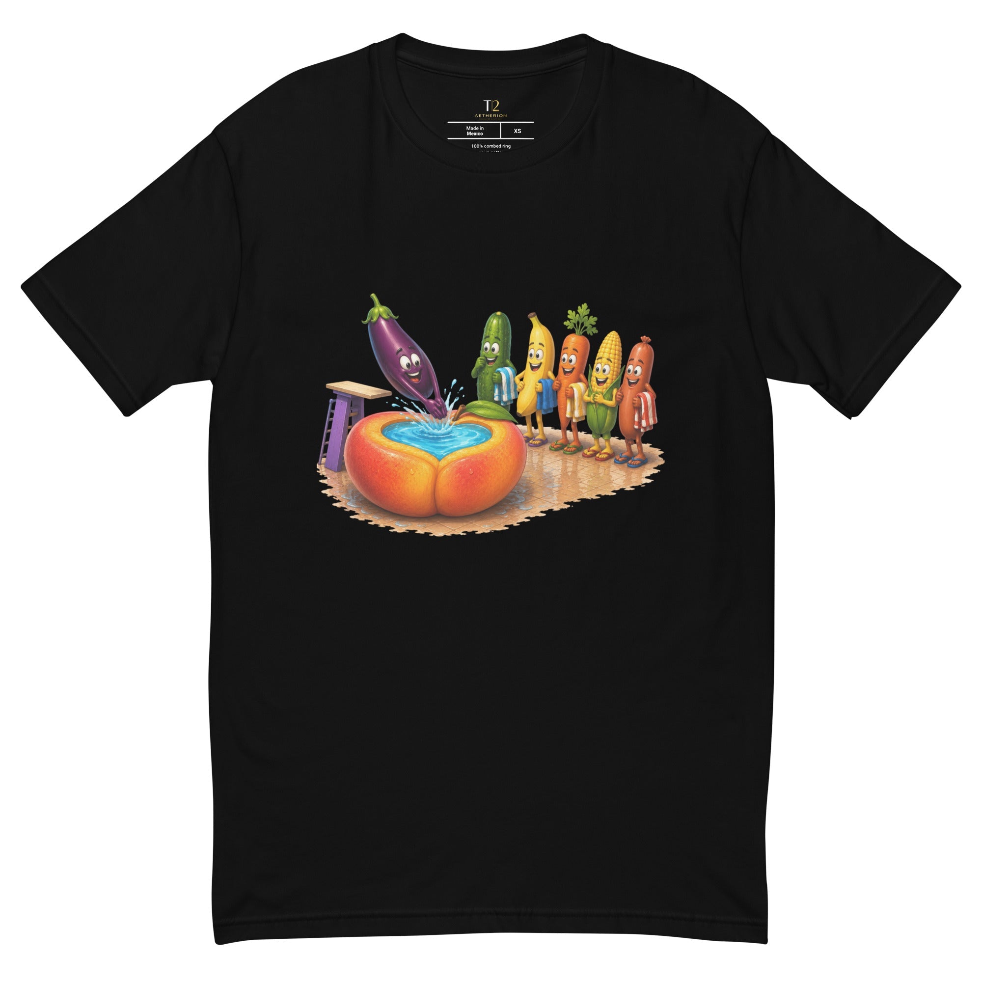 Dive Right In - Men's Premium Fitted T-Shirt - AETHERION GALLERY