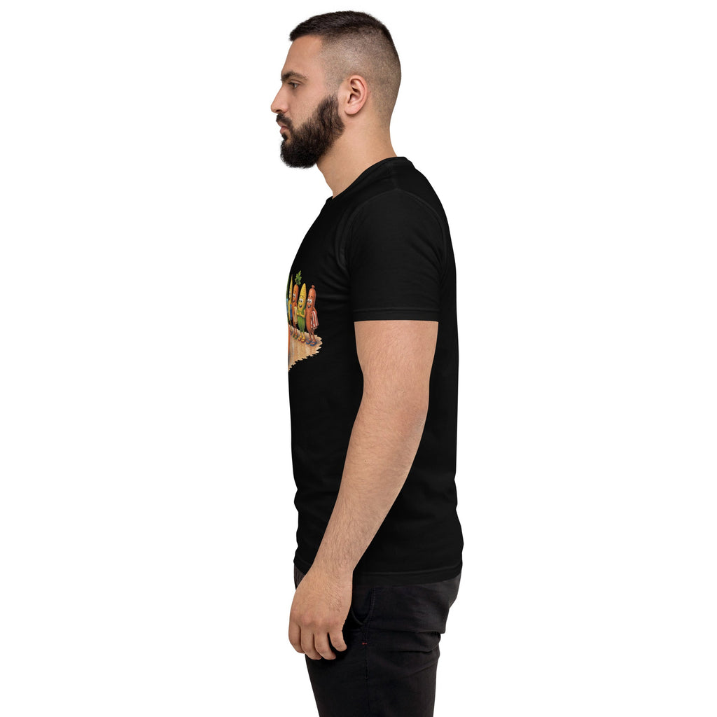 Dive Right In - Men's Premium Fitted T-Shirt - AETHERION GALLERY