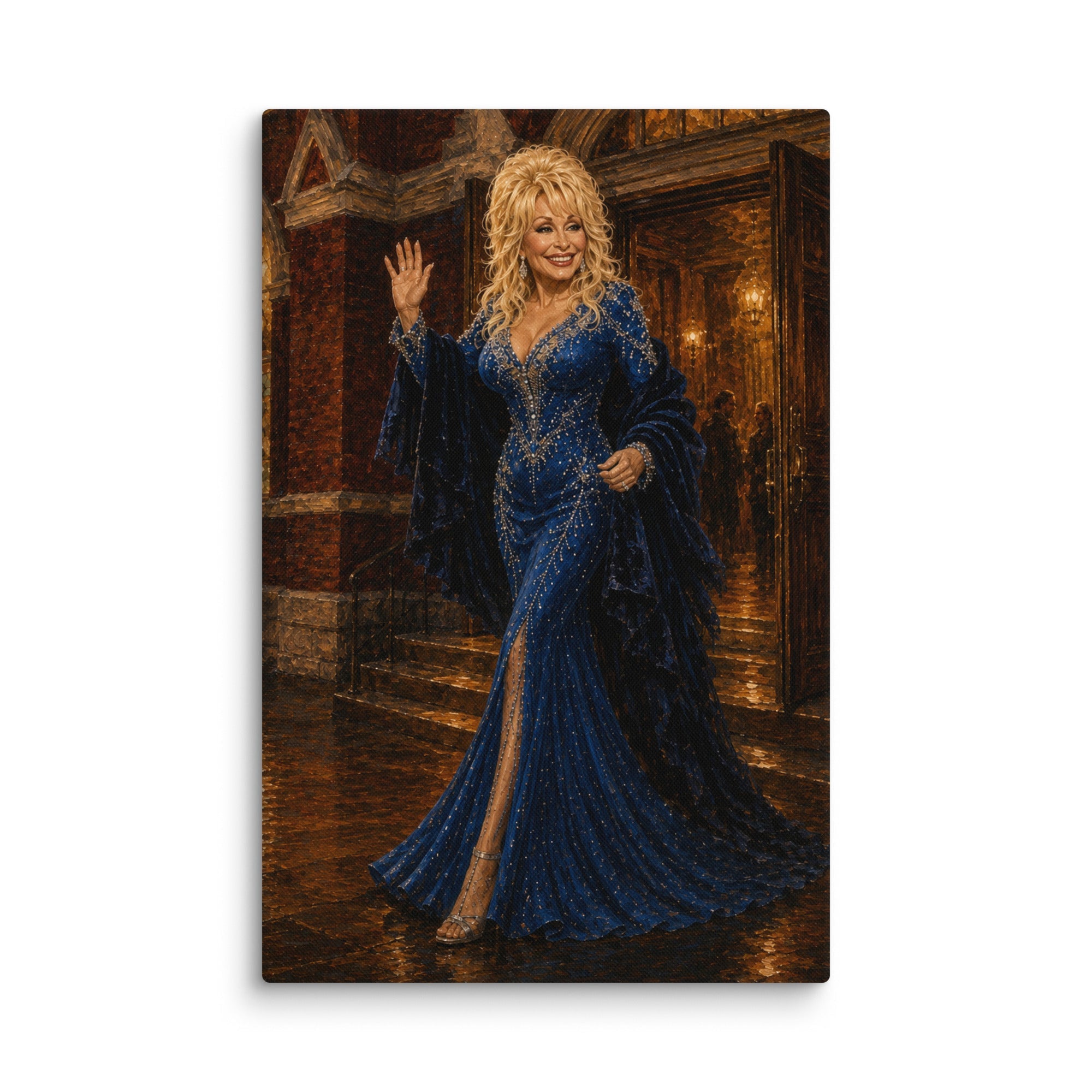 Dolly Parton - The Legacy, 1 of 1, 26x40 Canvas - AETHERION GALLERY
