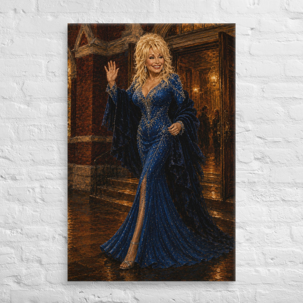 Dolly Parton - The Legacy, 1 of 1, 26x40 Canvas - AETHERION GALLERY