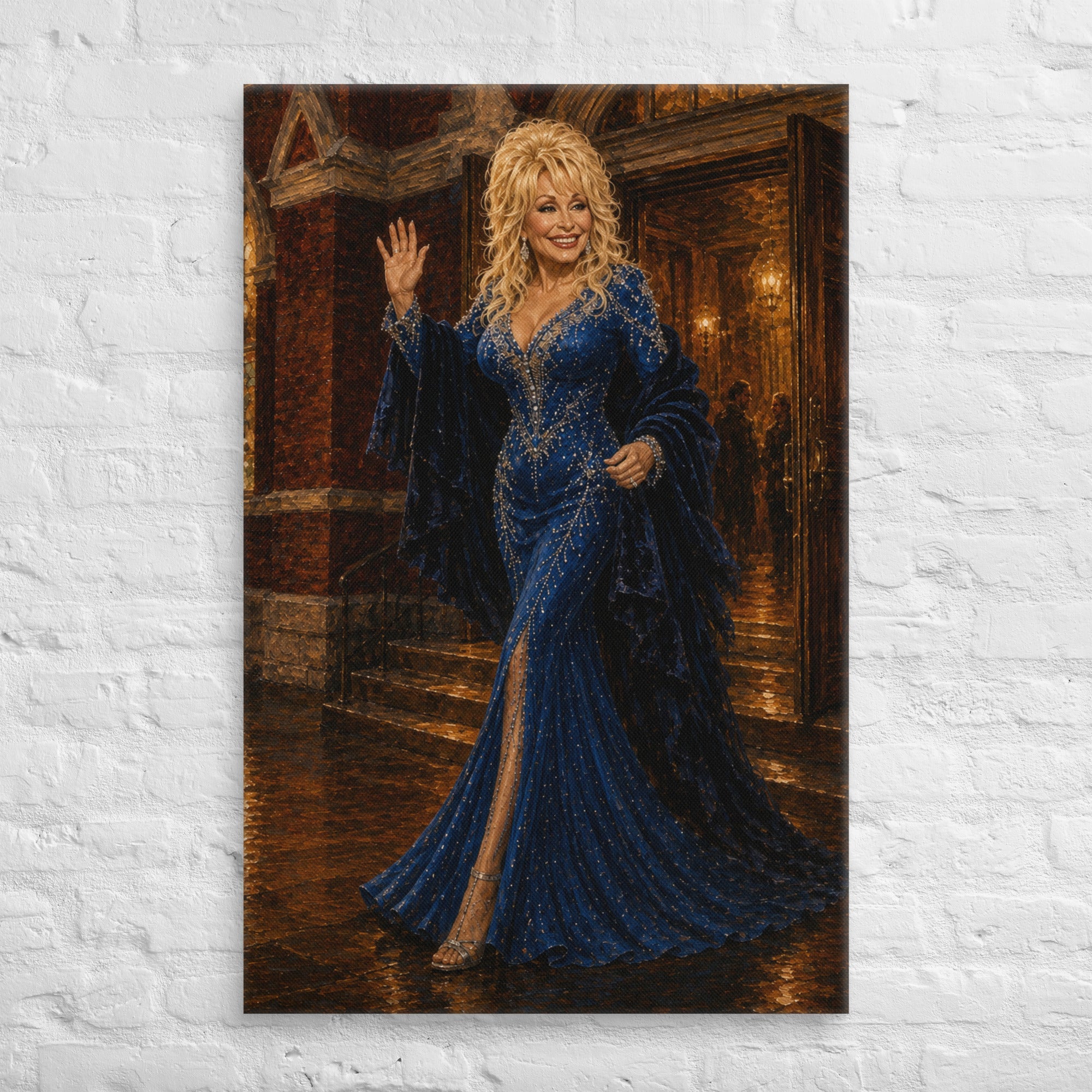 Dolly Parton - The Legacy, 1 of 1, 26x40 Canvas - AETHERION GALLERY
