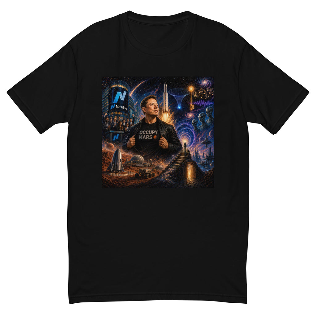 Elon Musk Occupy Mars Men's Premium T-Shirt - AETHERION GALLERY