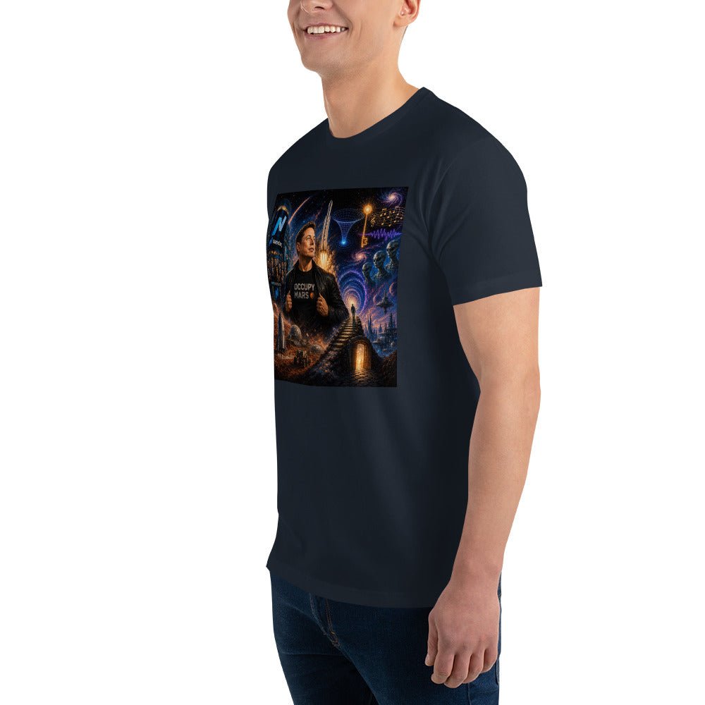 Elon Musk Occupy Mars Men's Premium T-Shirt - AETHERION GALLERY