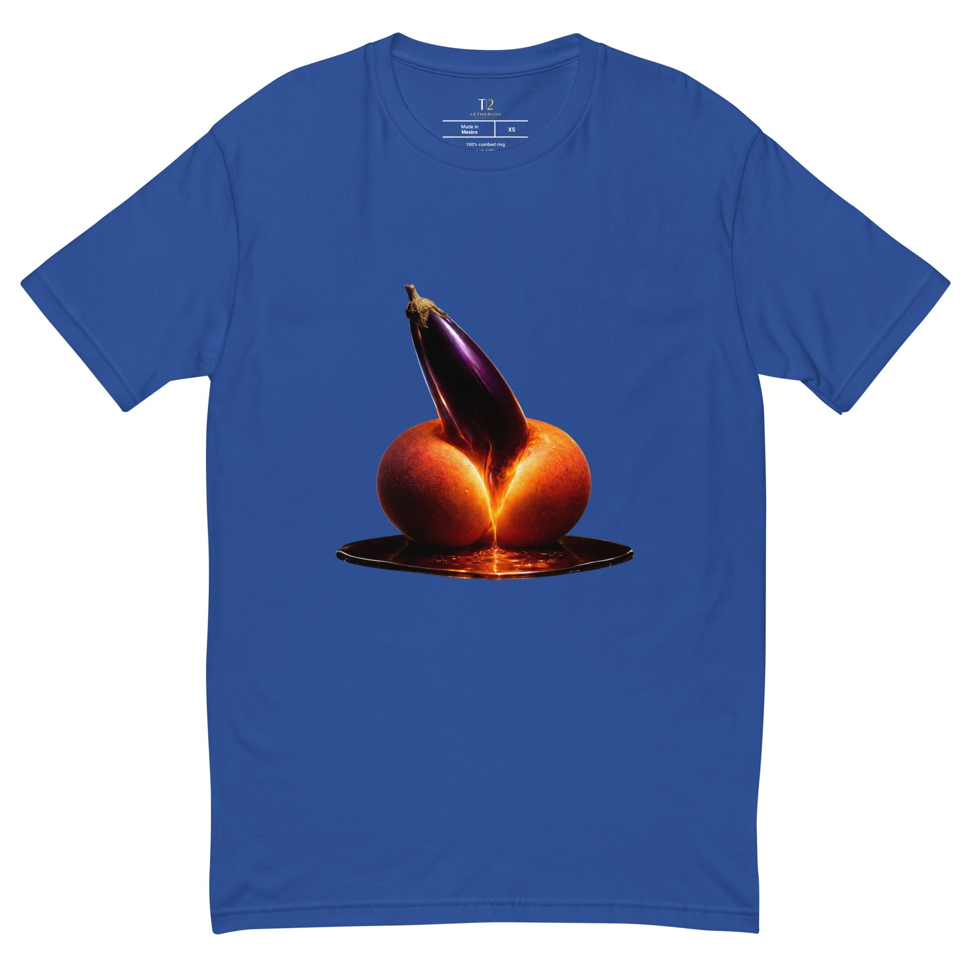 Forbidden Fruit Men's Fitted Premium T-Shirt - AETHERION GALLERY