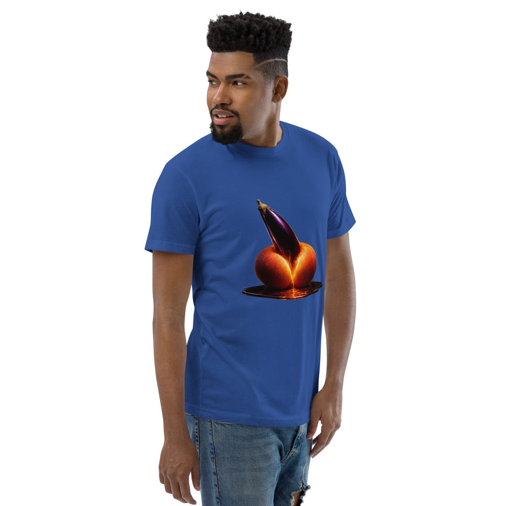 Forbidden Fruit Men's Fitted Premium T-Shirt - AETHERION GALLERY