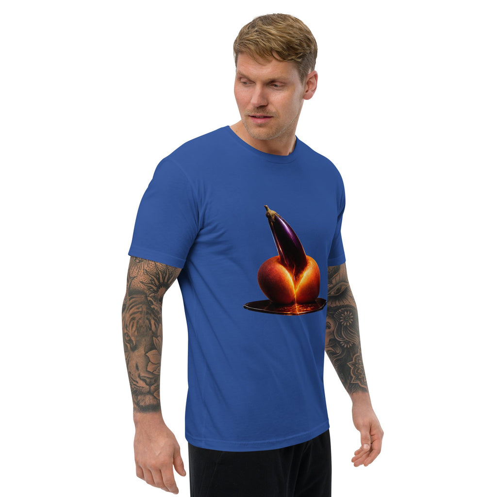 Forbidden Fruit Men's Fitted Premium T-Shirt - AETHERION GALLERY