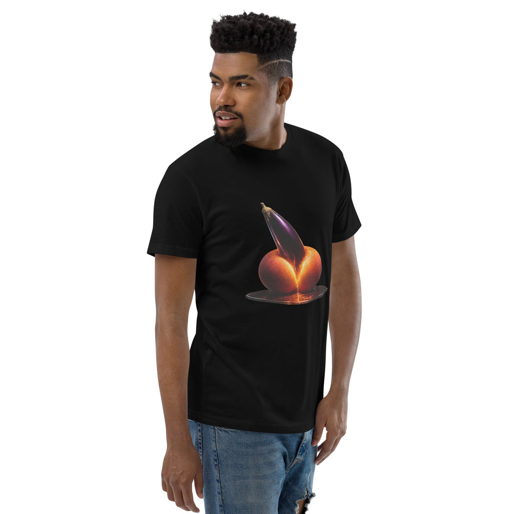Forbidden Fruit Men's Fitted Premium T-Shirt - AETHERION GALLERY