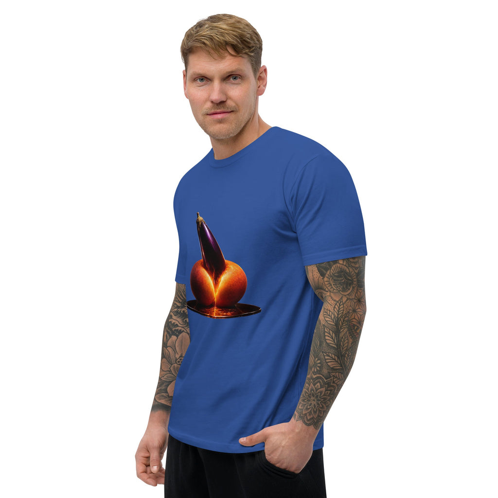 Forbidden Fruit Men's Fitted Premium T-Shirt - AETHERION GALLERY