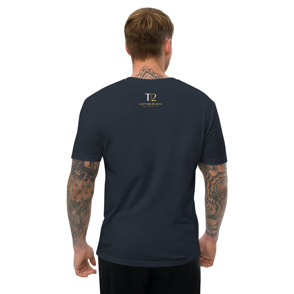 Forbidden Fruit Men's Fitted Premium T-Shirt - AETHERION GALLERY