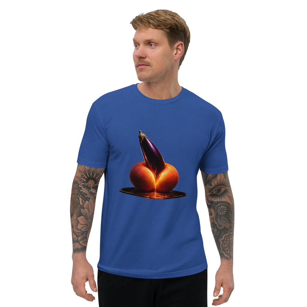 Forbidden Fruit Men's Fitted Premium T-Shirt - AETHERION GALLERY