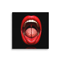 Lip Service Luxury Art Canvas - AETHERION GALLERY