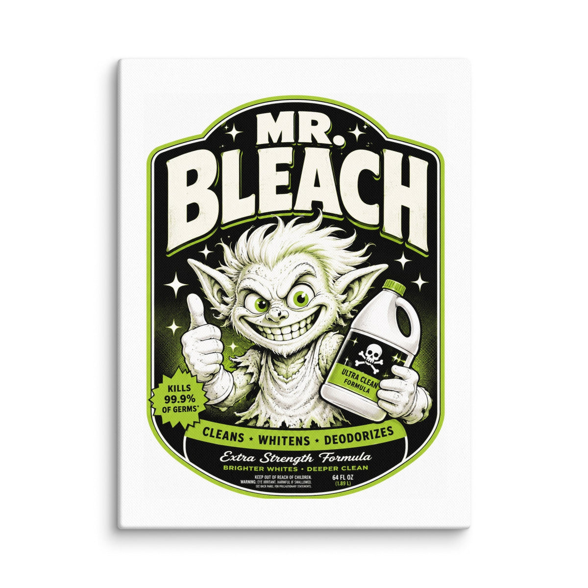 Mr Bleach Premium Canvas - AETHERION GALLERY