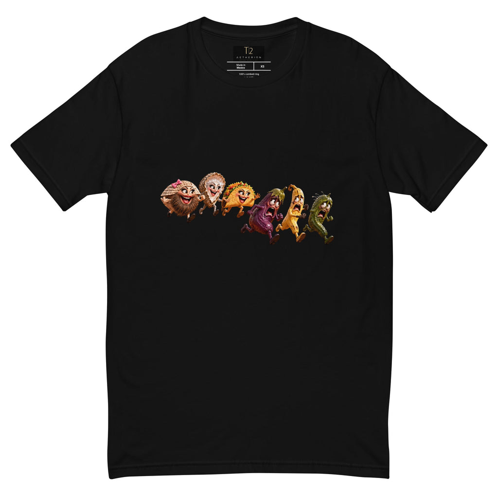 Scared Rotten -Men's Short Sleeve Fitted T-shirt - AETHERION GALLERY
