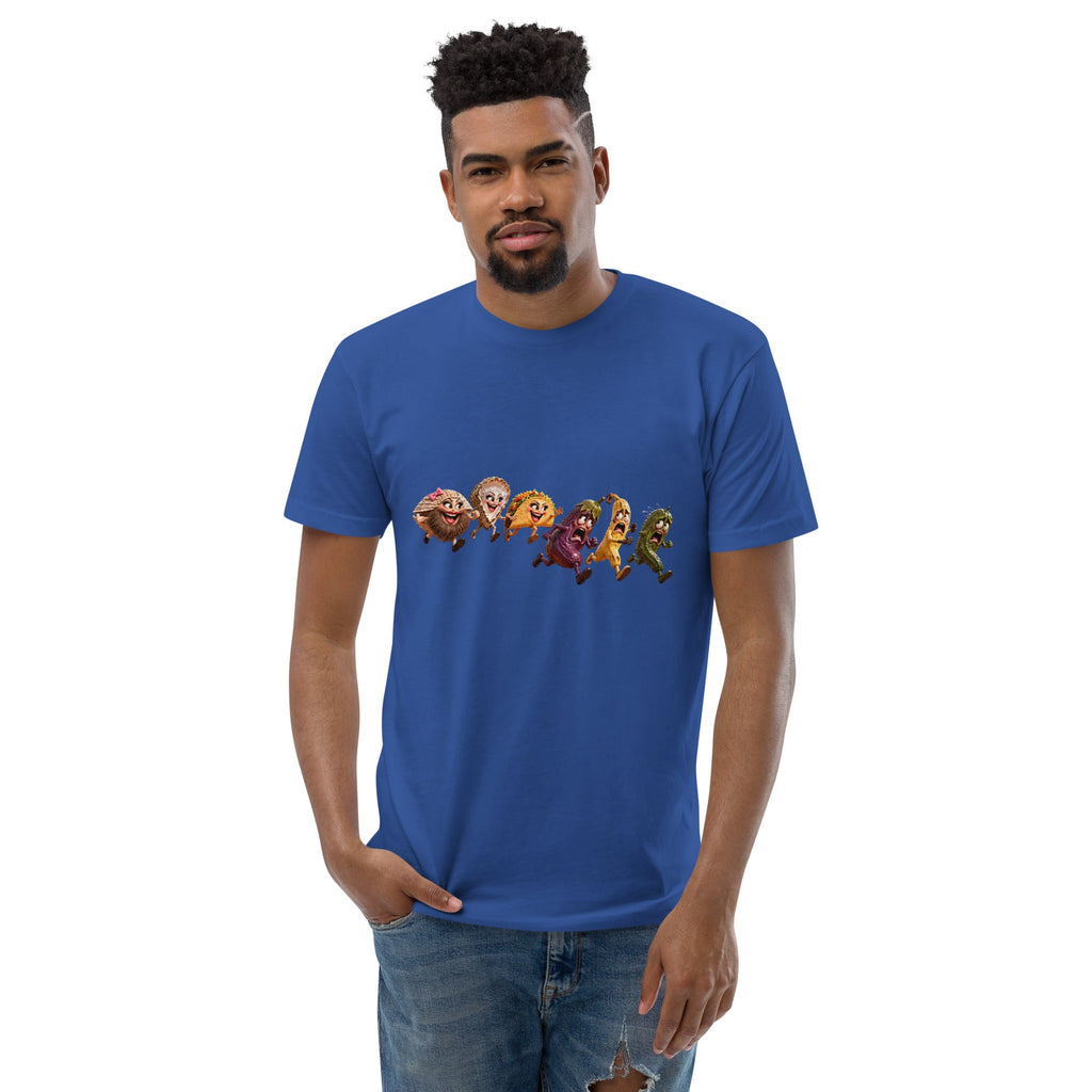 Scared Rotten -Men's Short Sleeve Fitted T-shirt - AETHERION GALLERY