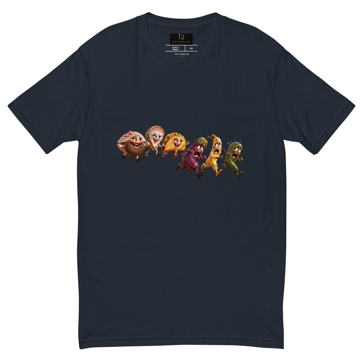 Scared Rotten -Men's Short Sleeve Fitted T-shirt - AETHERION GALLERY