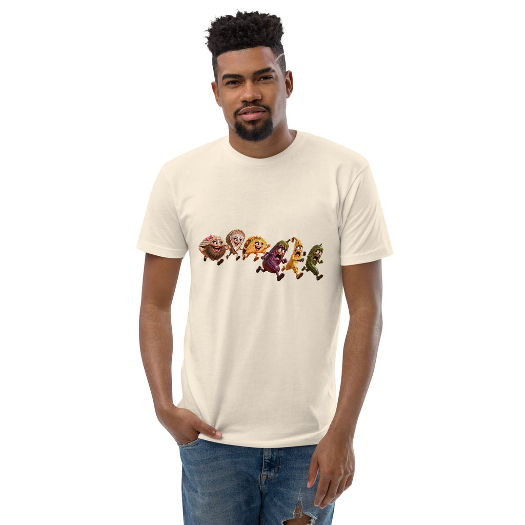 Scared Rotten -Men's Short Sleeve Fitted T-shirt - AETHERION GALLERY