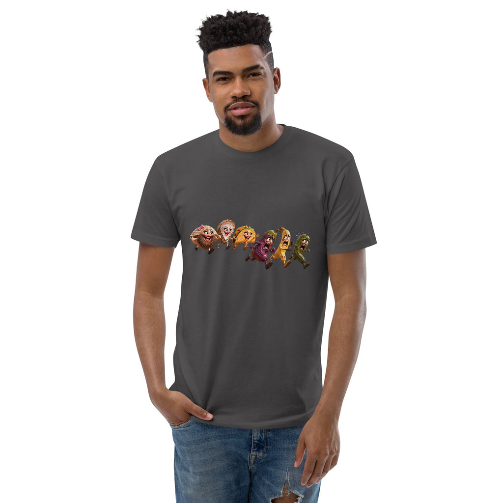 Scared Rotten -Men's Short Sleeve Fitted T-shirt - AETHERION GALLERY