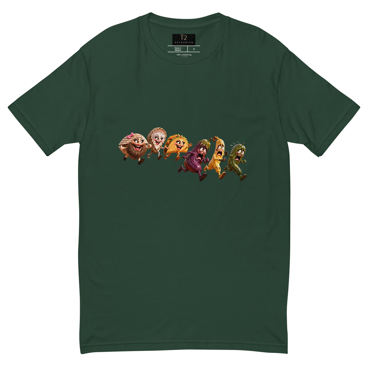 Scared Rotten -Men's Short Sleeve Fitted T-shirt - AETHERION GALLERY