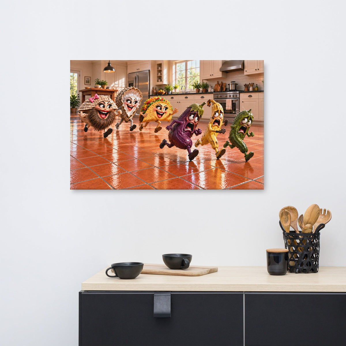 Spoiled Appetites - Premium Canvas Print - AETHERION GALLERY