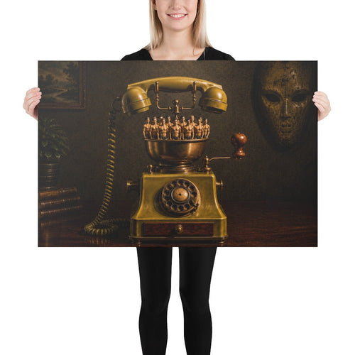 The Grinder - Large Premium Canvas Prints - AETHERION GALLERY