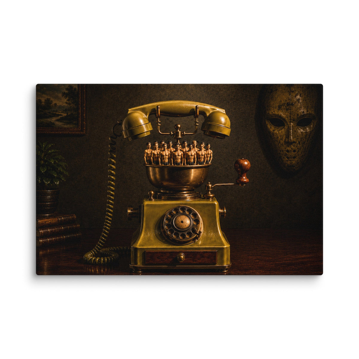 The Grinder - Large Premium Canvas Prints - AETHERION GALLERY