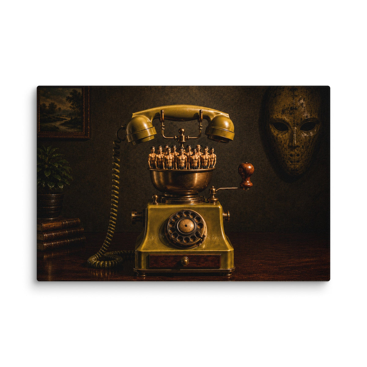 The Grinder - Large Premium Canvas Prints - AETHERION GALLERY