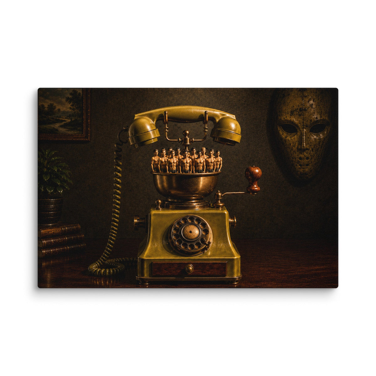 The Grinder - Large Premium Canvas Prints - AETHERION GALLERY
