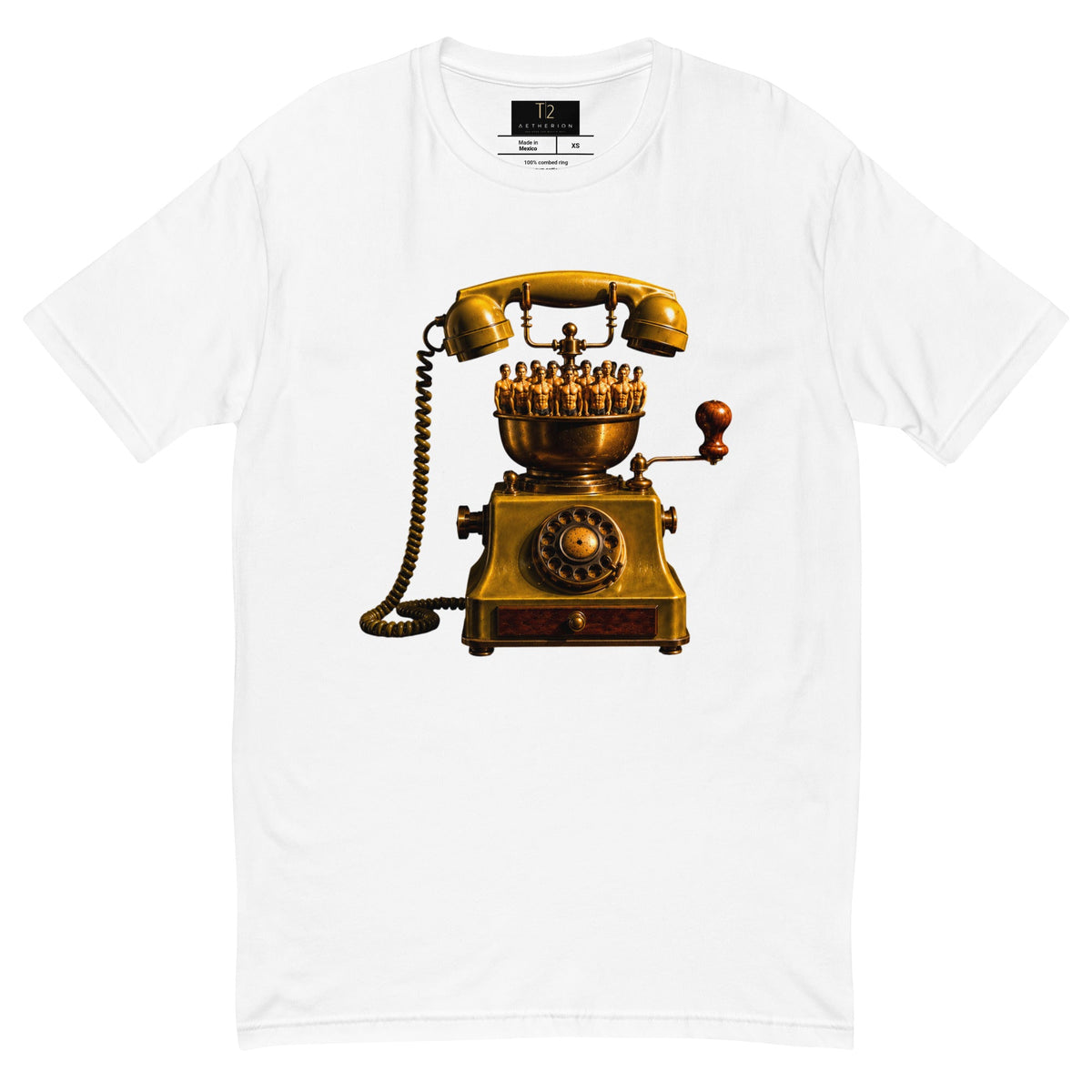 The Grinder - Men's Short Sleeve Fitted T-shirt - AETHERION GALLERY