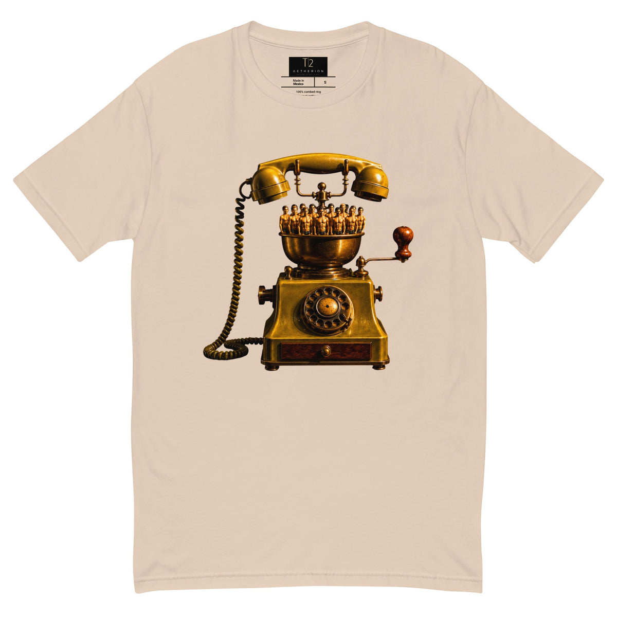 The Grinder - Men's Short Sleeve Fitted T-shirt - AETHERION GALLERY