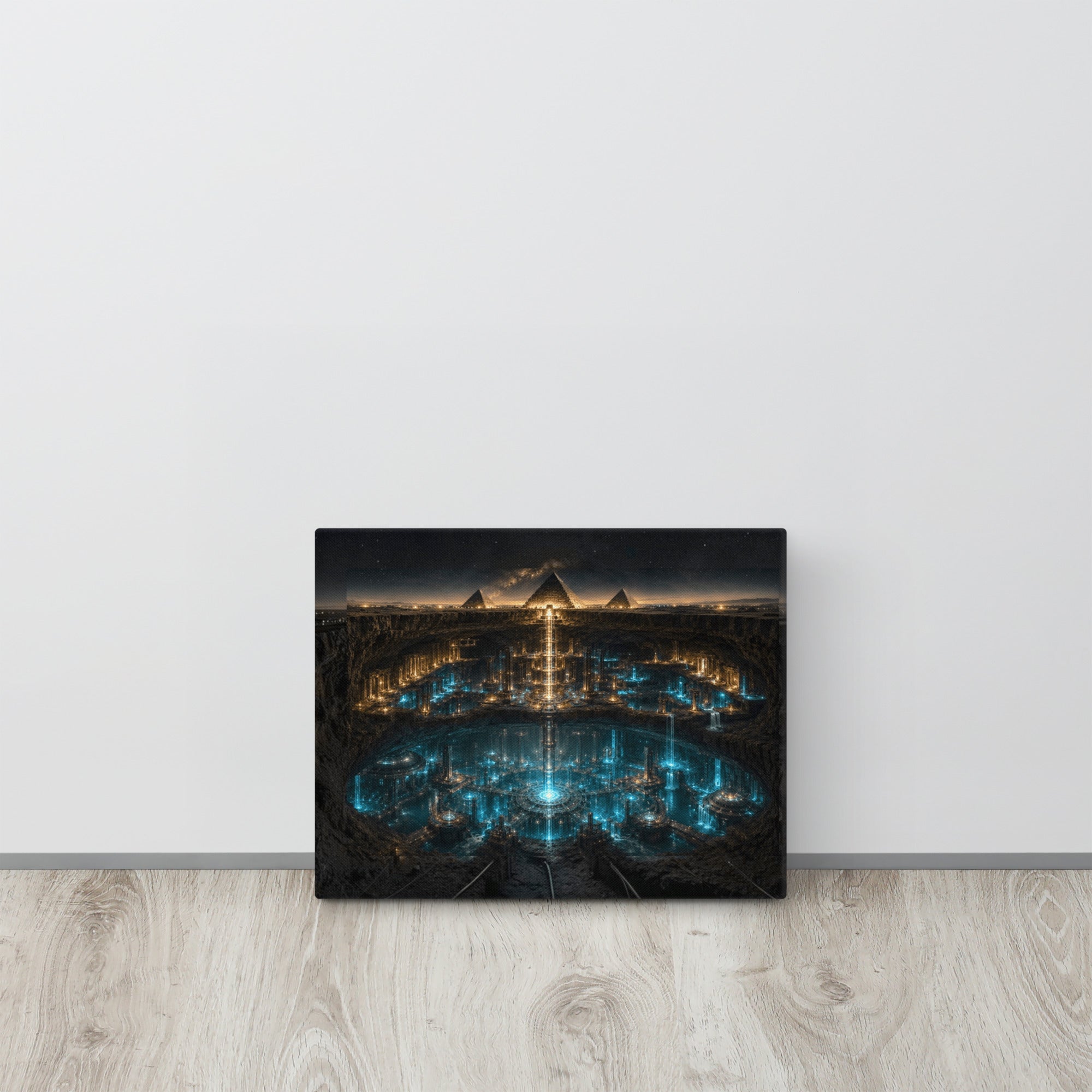 The Hidden Engine Beneath Giza - AETHERION GALLERY