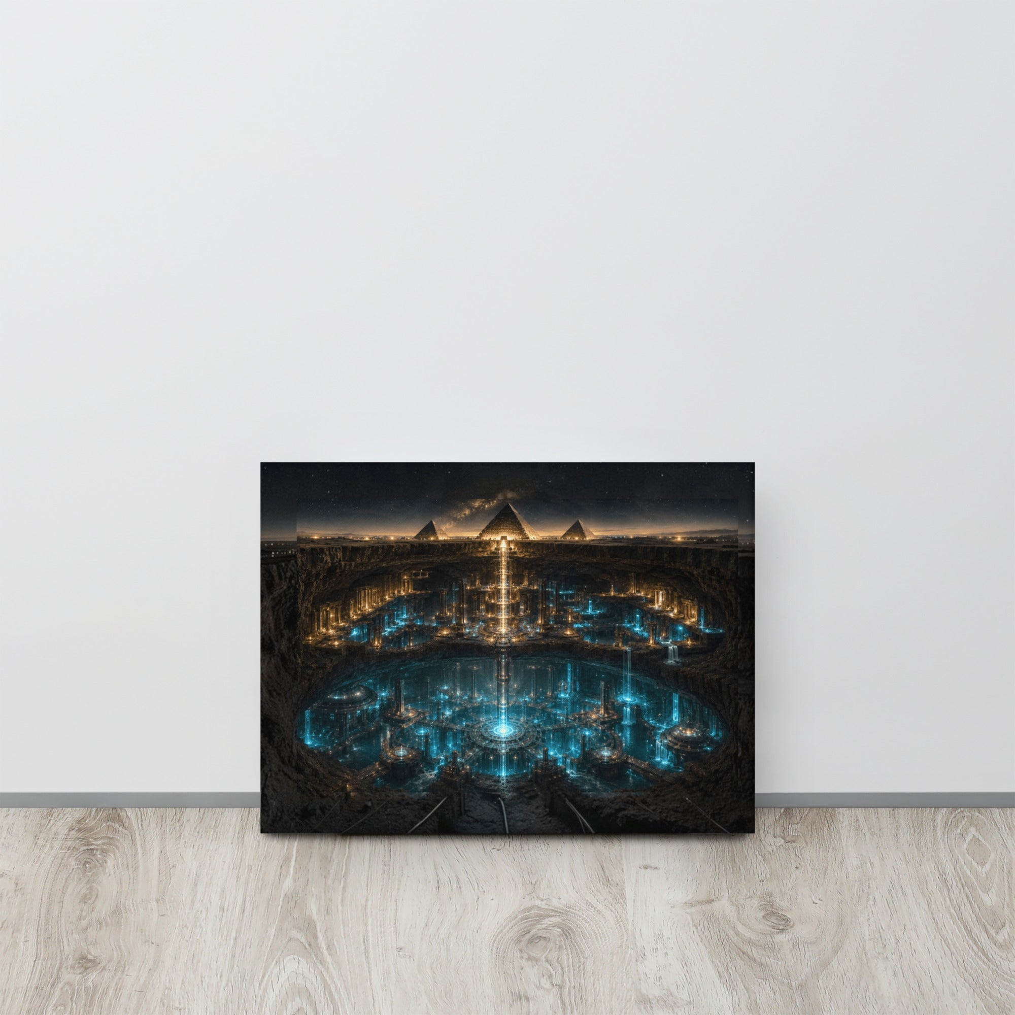 The Hidden Engine Beneath Giza - AETHERION GALLERY
