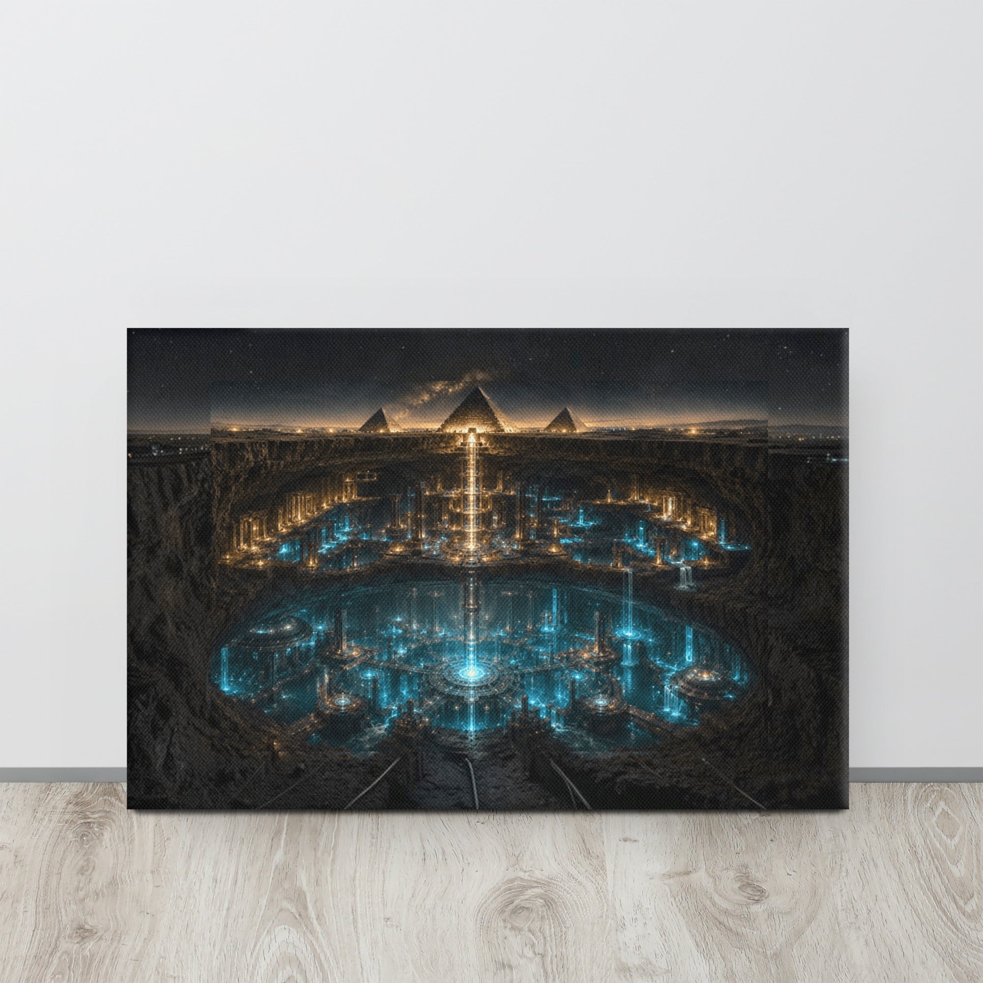 The Hidden Engine Beneath Giza - AETHERION GALLERY