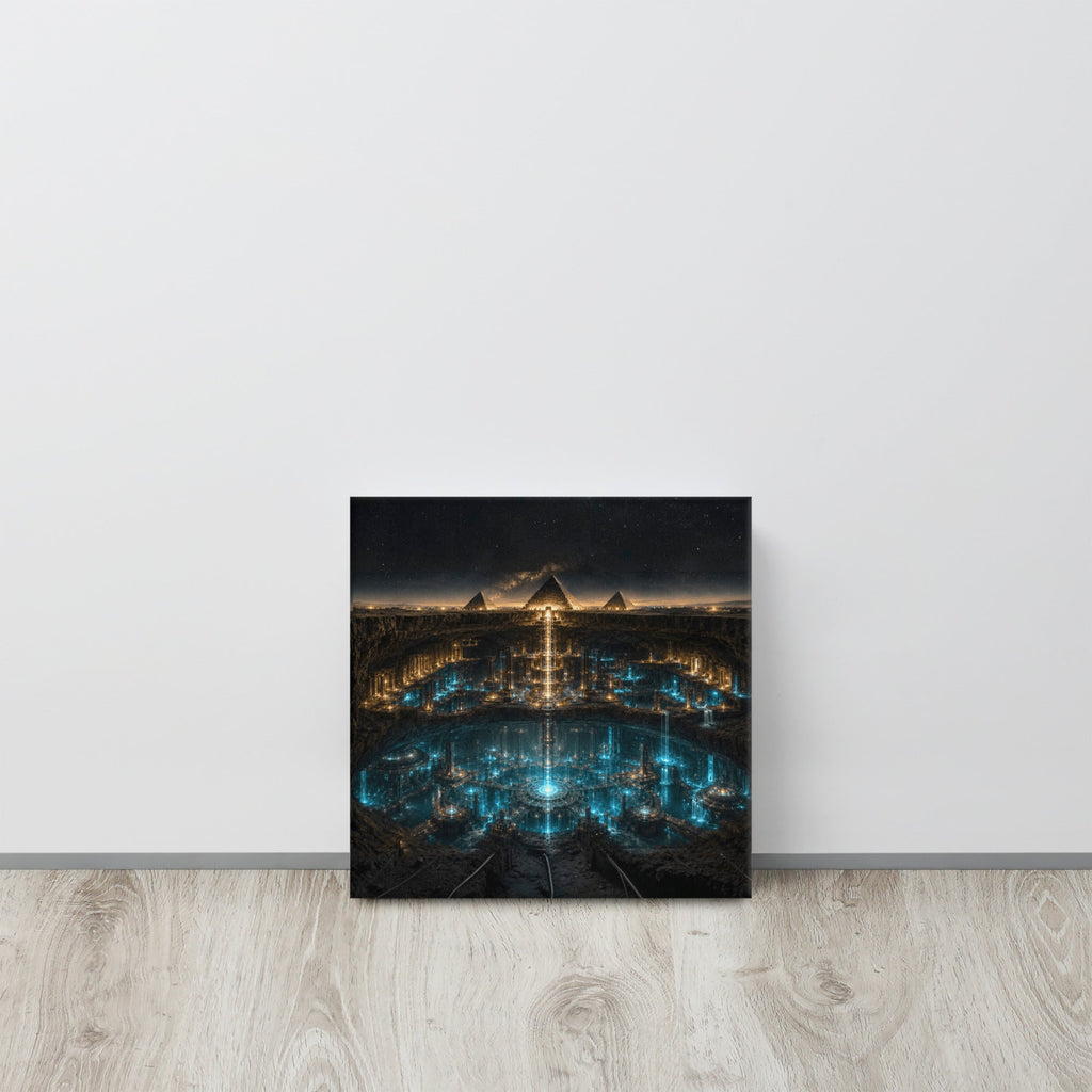 The Hidden Engine Beneath Giza - AETHERION GALLERY