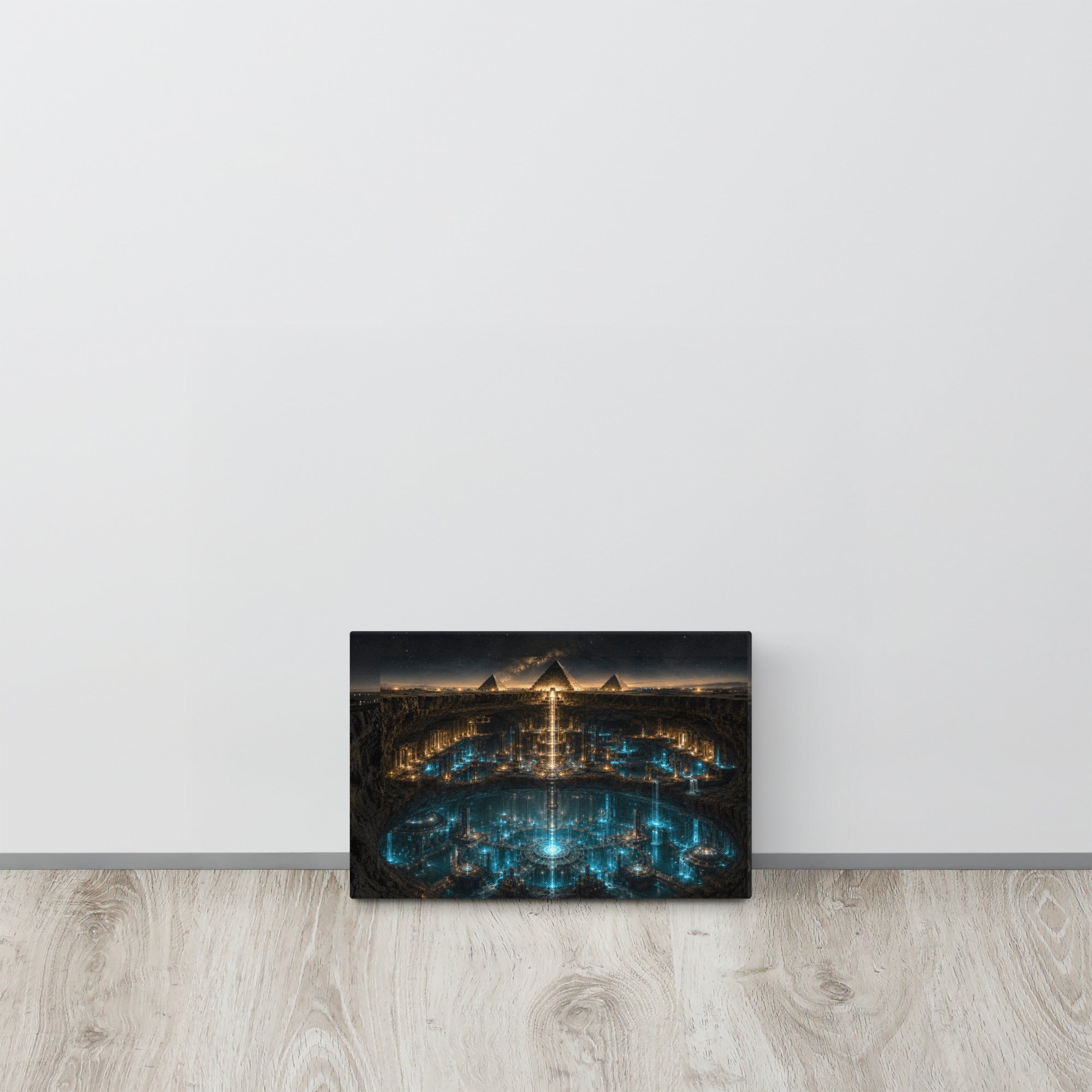 The Hidden Engine Beneath Giza - AETHERION GALLERY