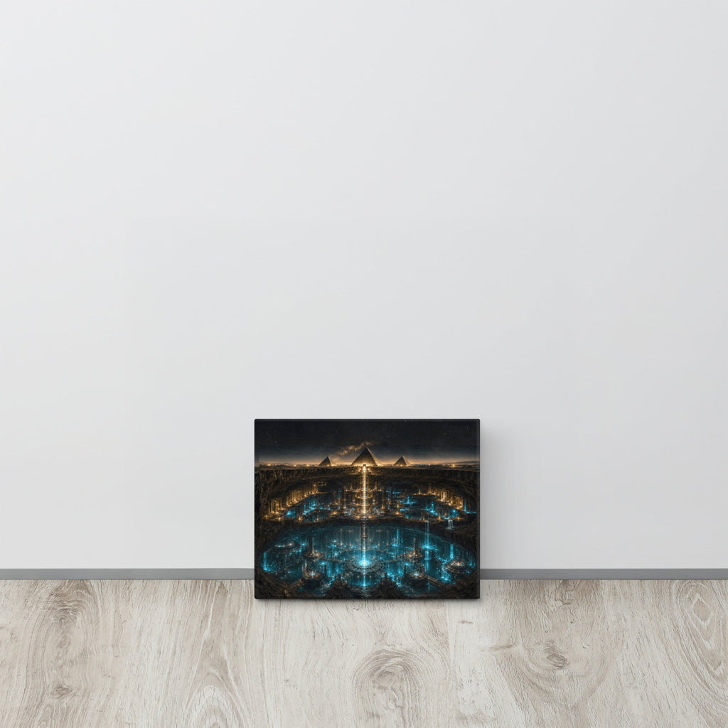 The Hidden Engine Beneath Giza - AETHERION GALLERY