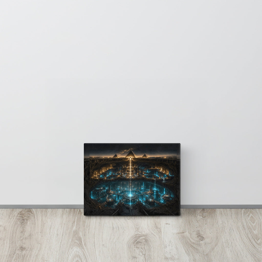 The Hidden Engine Beneath Giza - AETHERION GALLERY
