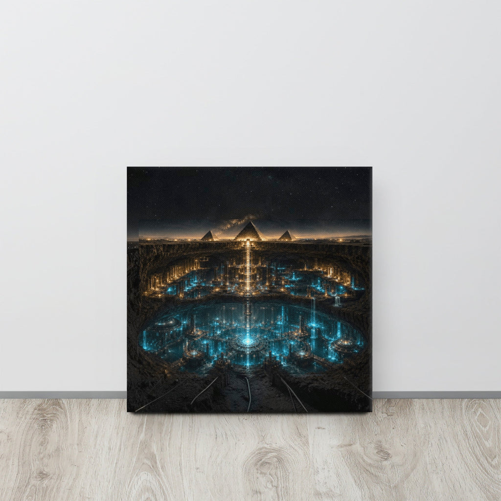 The Hidden Engine Beneath Giza - AETHERION GALLERY