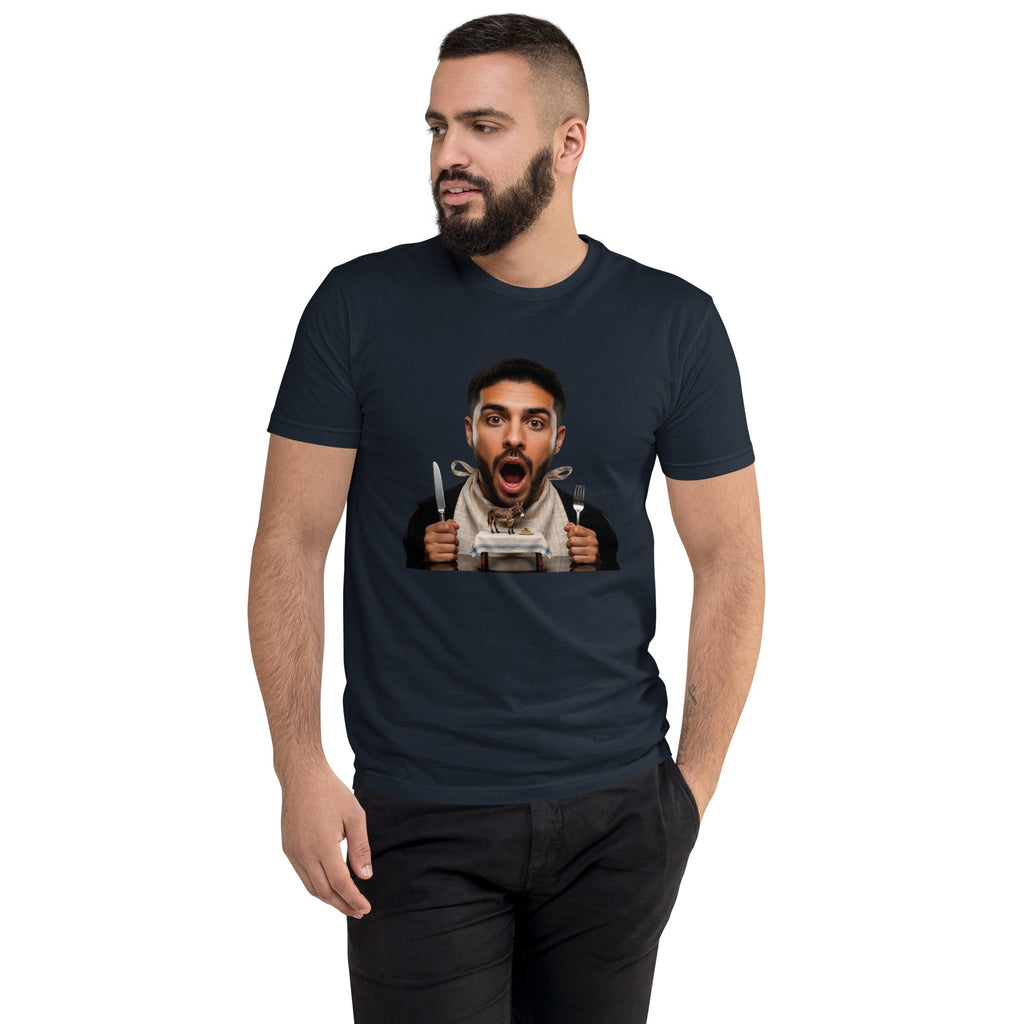 Tossed Salad Men's Fitted Premium T-shirt - AETHERION GALLERY