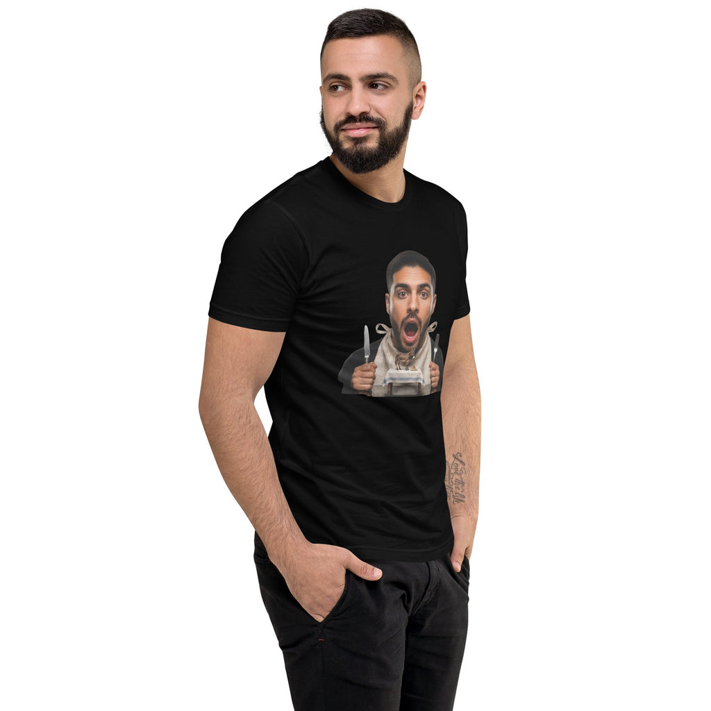 Tossed Salad Men's Fitted Premium T-shirt - AETHERION GALLERY