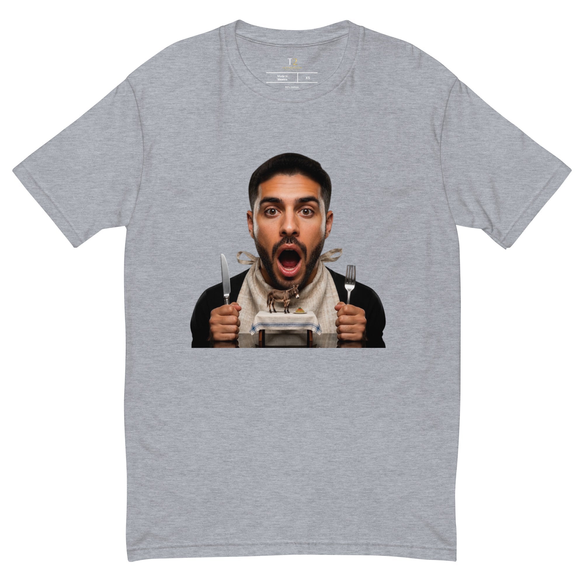 Tossed Salad Men's Fitted Premium T-shirt - AETHERION GALLERY