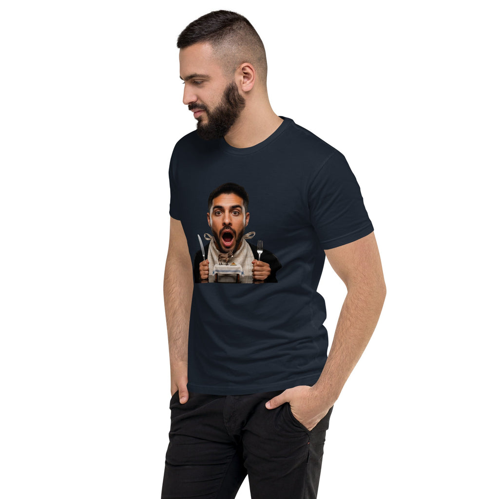 Tossed Salad Men's Fitted Premium T-shirt - AETHERION GALLERY