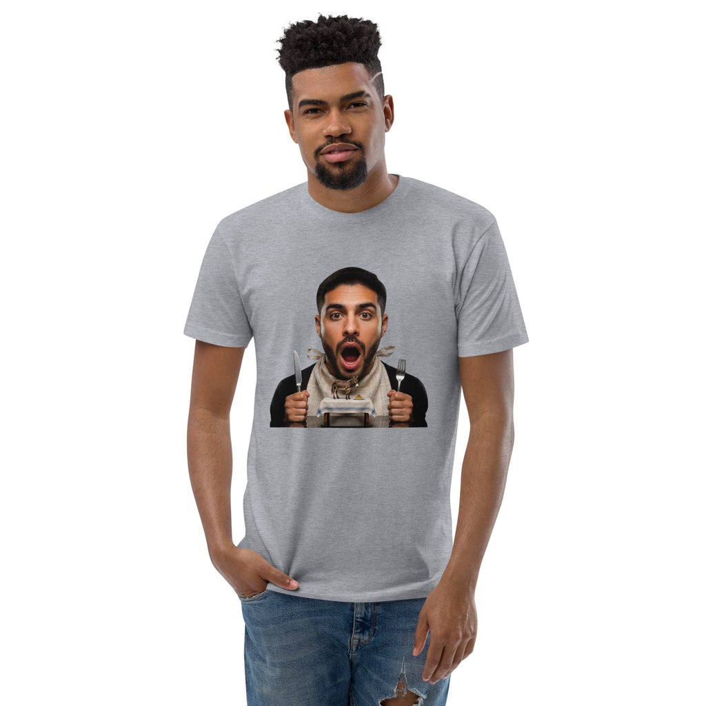 Tossed Salad Men's Fitted Premium T-shirt - AETHERION GALLERY