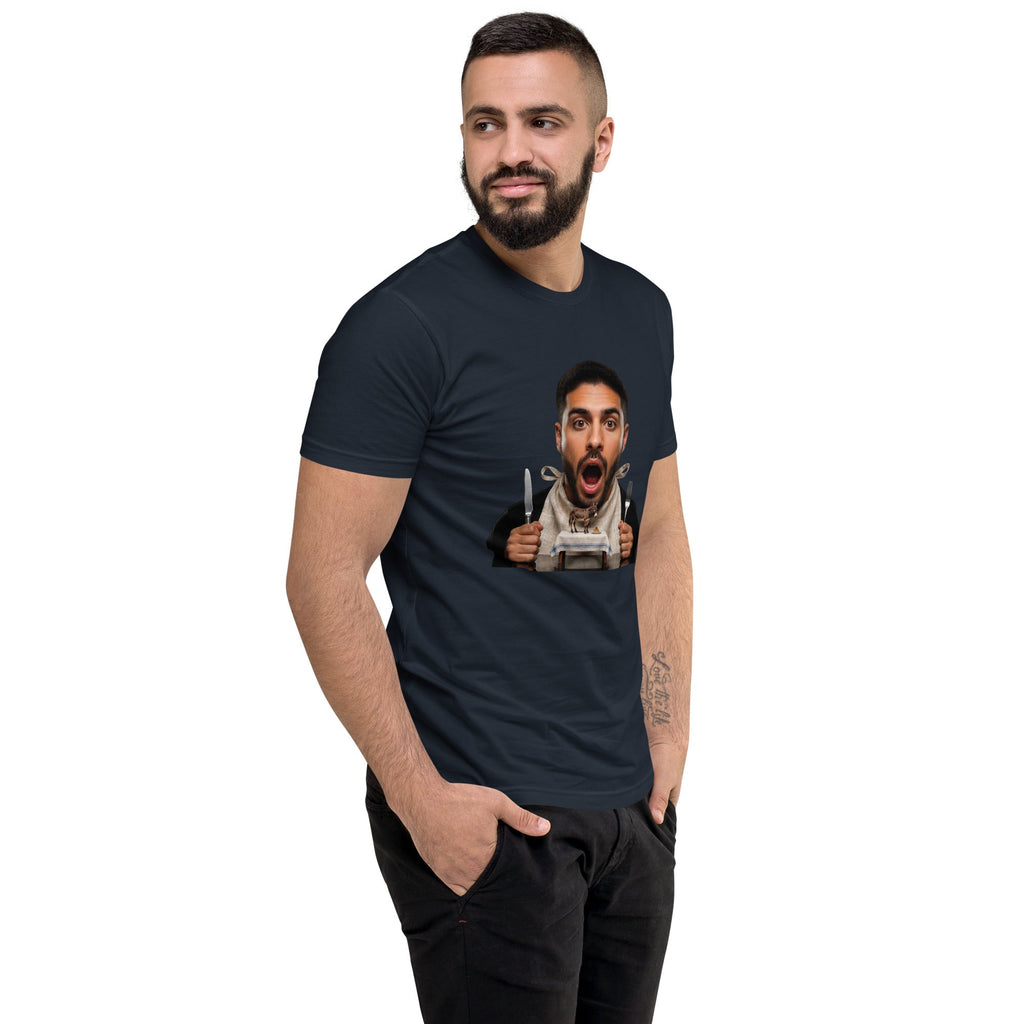 Tossed Salad Men's Fitted Premium T-shirt - AETHERION GALLERY